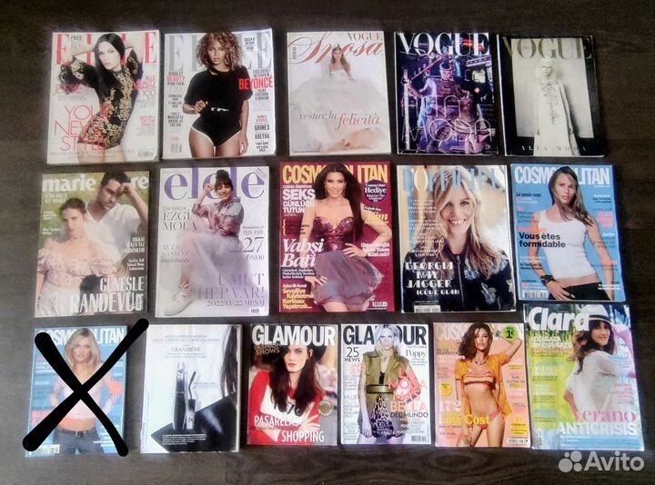 Зарубежные глянцевые журналы 1