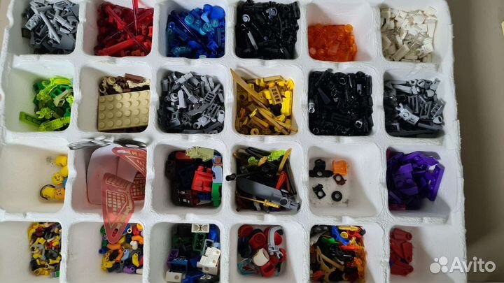 Lego россыпью много