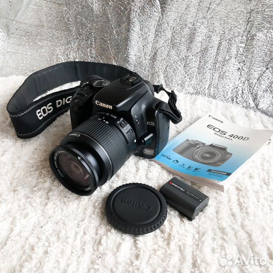 Canon 400D 18-55 + книжка