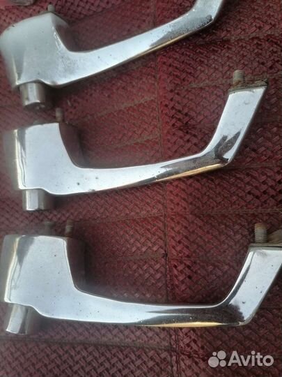 Дверные ручки на москвич 412 хром