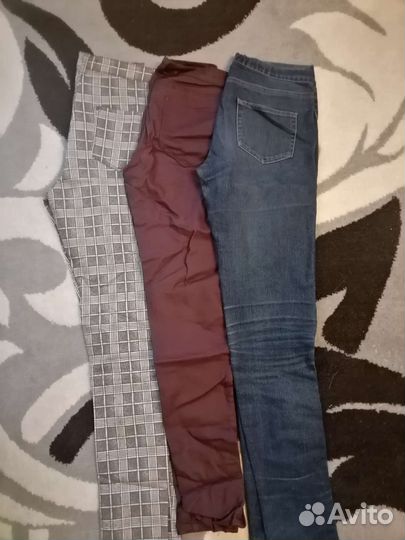 Пакет вещей джинсы, кофты, платья 42-44