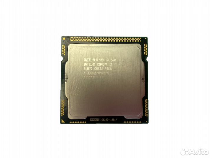 Процессор Intel Core i3 560 2x3.33GHz Soc-1156