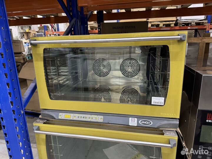 Печь конвекционная на 4 ур 60х40 Unox с паром бу