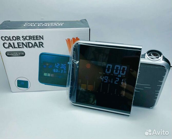 Метеостанция часы проекционные DT