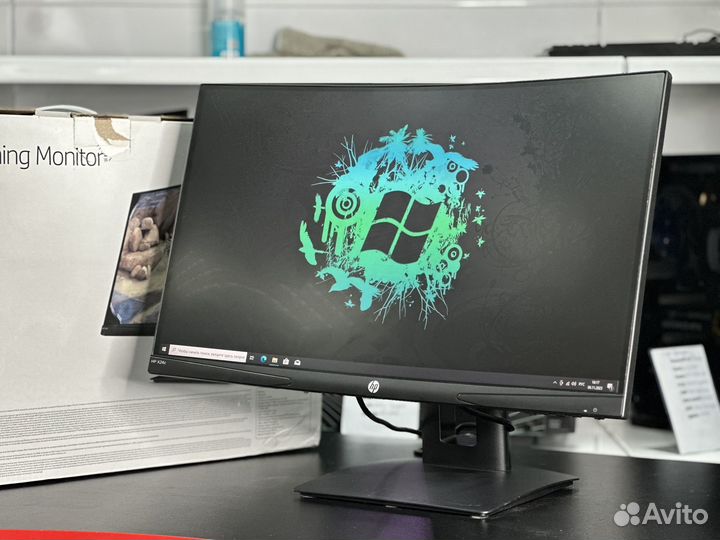 Изогнутый монитор новый hp 24 д 144hz