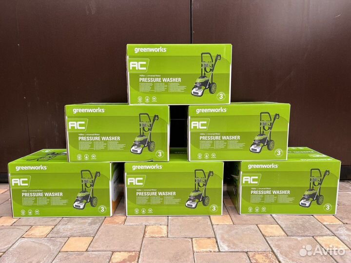 Мойка высокого давления Greenworks GHP2000