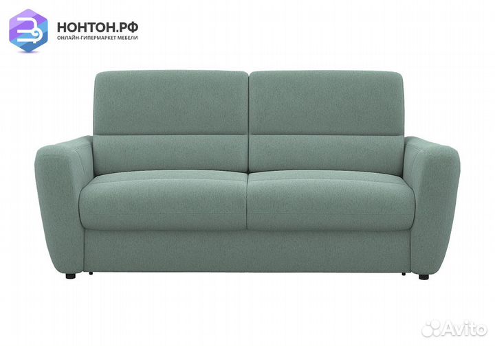 Диван раскладушка американская Лофт бирюзовый