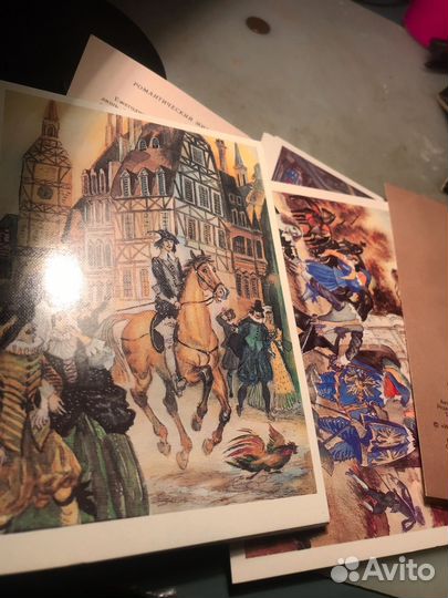 Набор открыток Три мушкетера