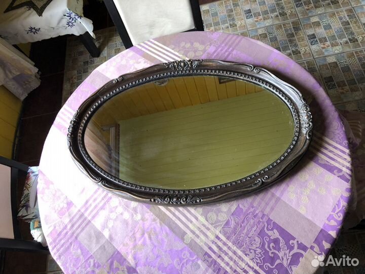 Зеркало старинное в раме советское