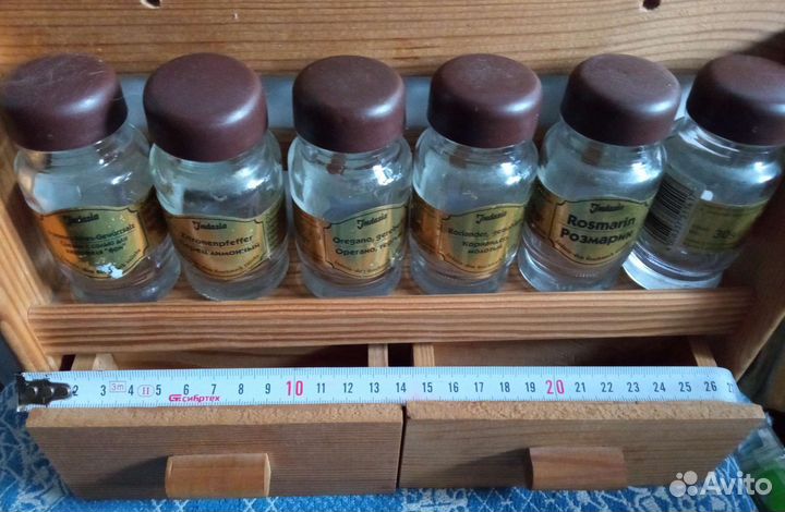 Полка - буфет для специй деревянная