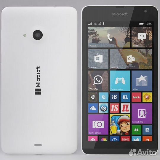 Смартфон Microsoft Lumia 535 dual SIM (RM-1090)