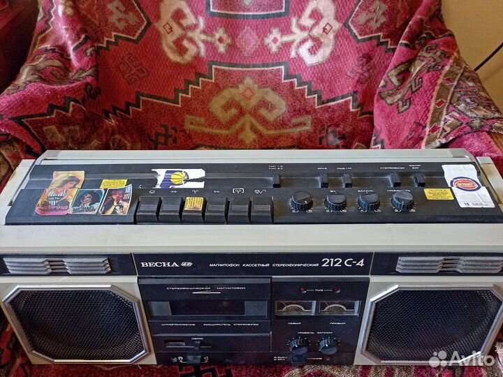 Кассетный магнитофон Весна