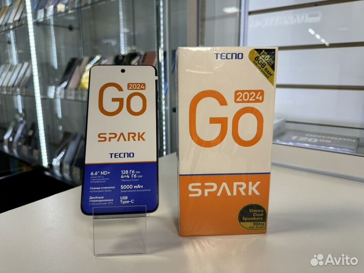 TECNO Spark Go 2024, 4/128 ГБ