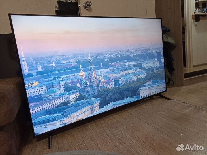 4K Телевизор HI 65 дюймов 165 см SMART TV Wi-Fi