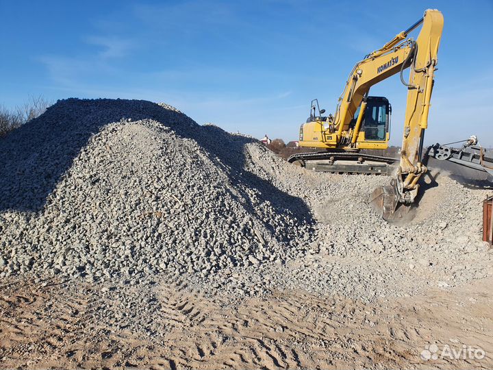 Вторичный щебень