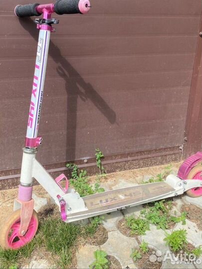 Самокать-Сезон докатать Tech Team 145 розовый
