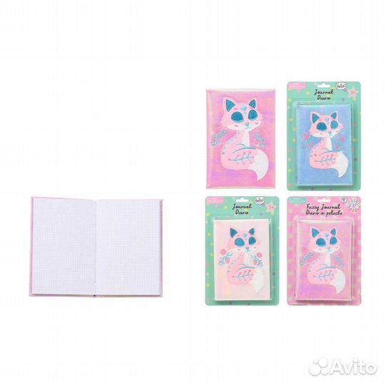 Блокнот для девочки Лисичка Basir мс-6186