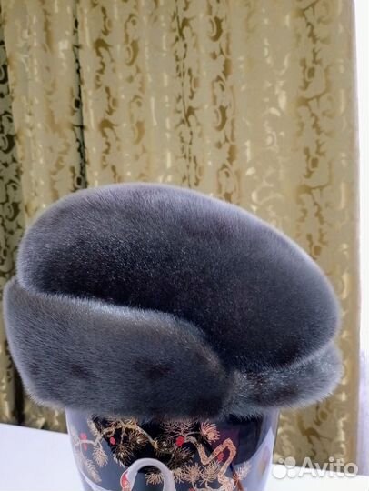 Меховая мужская кепка