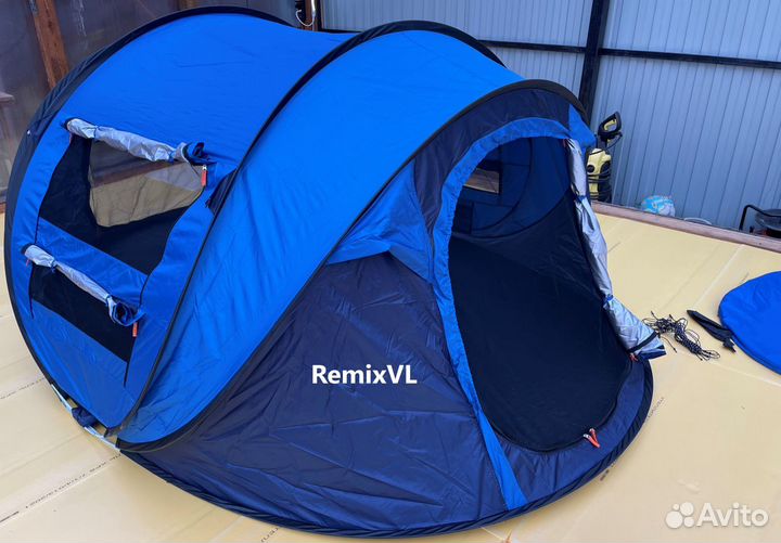 Видео Палатка 1906 автомат 5 местная 280х205х120см