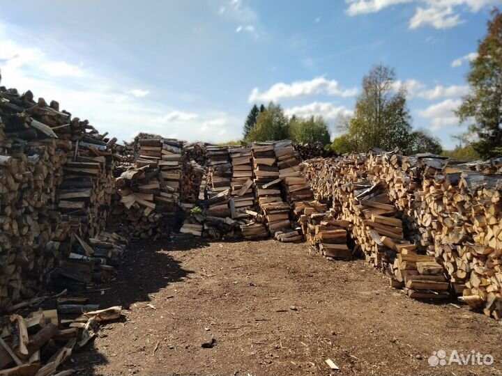 Дрова колотые