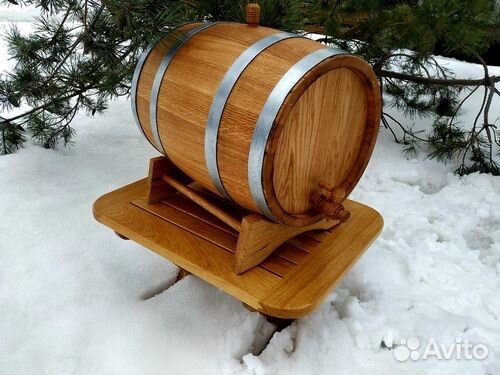 Бочка дубовая