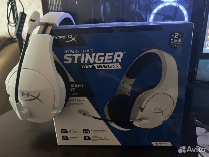 Наушники HyperX cloud stinger core wireless