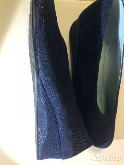 Туфли кожаные