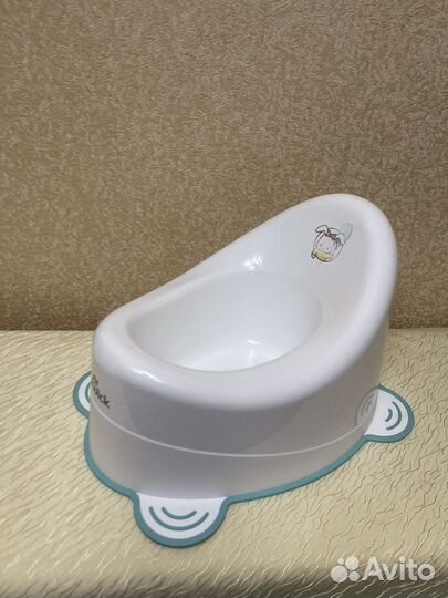 Горшок детский Kidwick Улитка без крышки, бел/бир