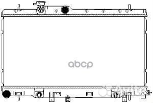 Радиатор системы охлаждения 34211004 Sakura
