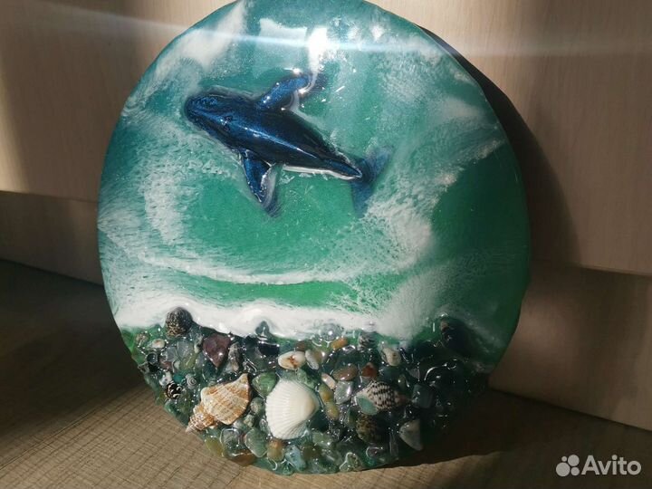 Mini картина Кит