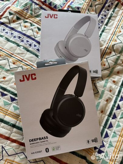 Беспроводные наушники накладные jvc