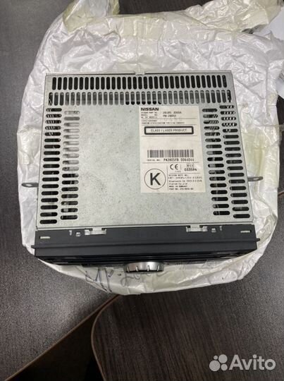 Магнитола 2 din clarion hp-3495 28185 JD00A Nissan