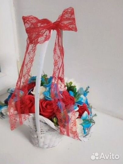 Цветы из мыльной пены