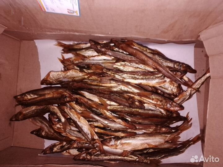 Корюшка холодного копчения