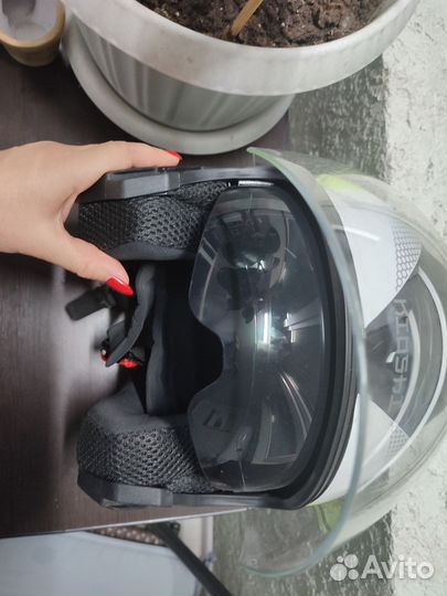 Шлем с очками