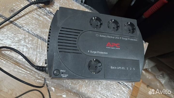 Резервный ибп APC Back-UPS BE525-RS