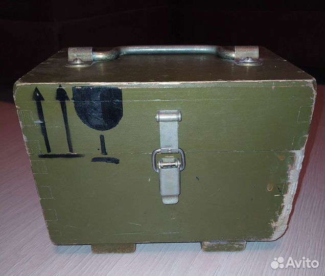 Ящик деревянный военный