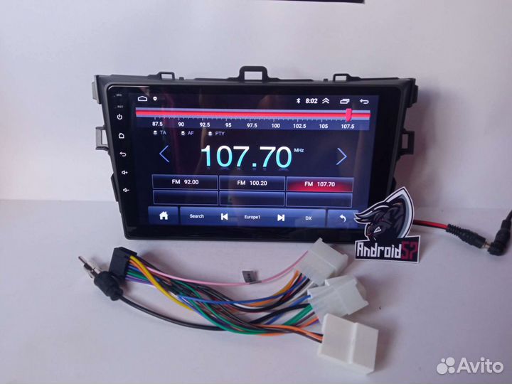 Магнитола Toyota Corolla 150 Android