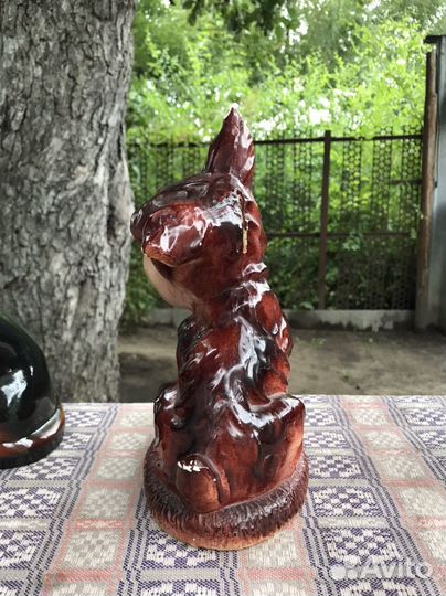 Керамические фигурки животные собаки