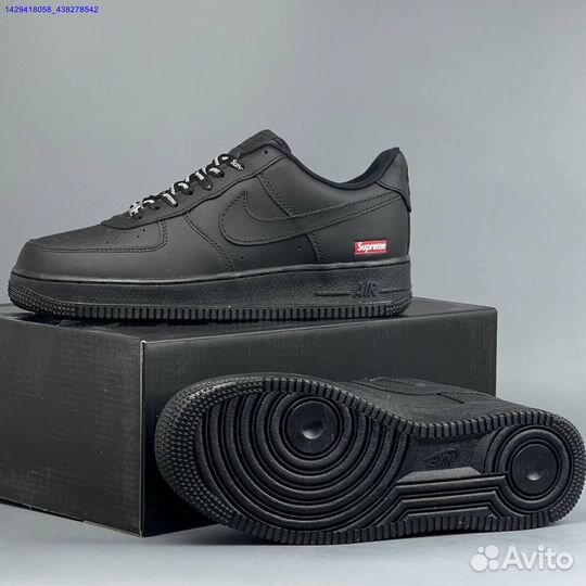 Кроссовки Nike Air Force 1 Low & Supreme (Арт.41690)