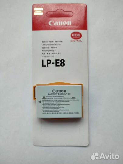 Canon LP-E8 Новый, в заводской упаковке