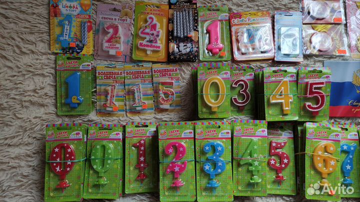 Свечи для торта