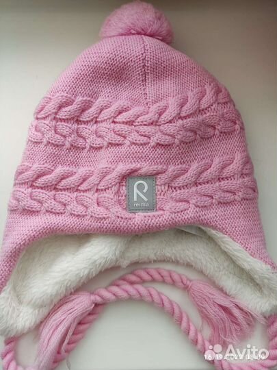 Шапка для девочки 48 reima 9-18 мес