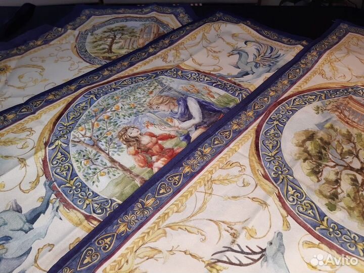 Фартук + 2 Полотенца кухонных коллекции Ренессанс