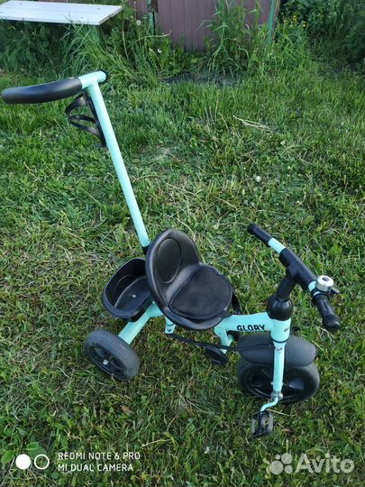 Детский велосипед с ручкой бу