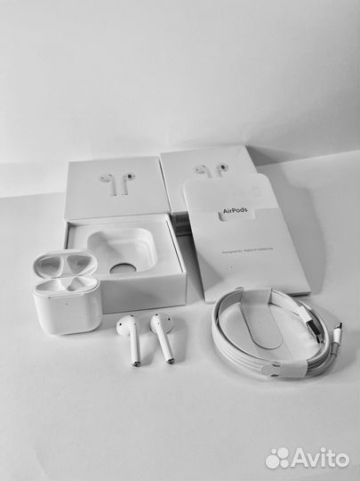 Наушники Apple AirPods 2 (1:1 с оригиналом )
