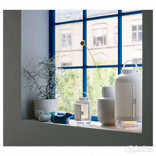 Фонарь Эдельхет икеа (большой)