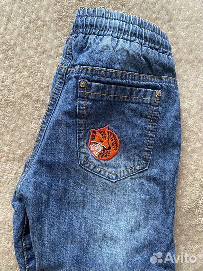 Джинсы утепленные для девочки