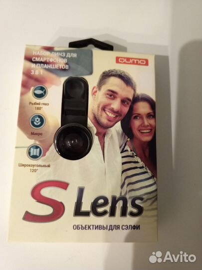 Набор линз для смартфона Qumo S Lens 3 в 1