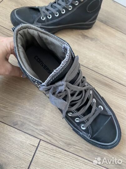 Весокие кеды convers